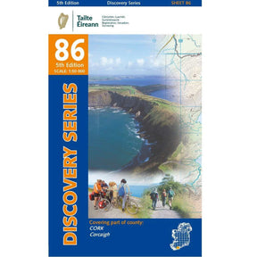 Ordnance Survey Discovery Series 86 - Cork Map Default Title #- 53 Degrees North 