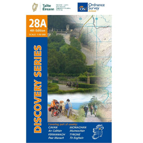Ordnance Survey Discovery Series 28A - Cavan, Fermanagh, Monaghan, Tyrone Default Title #- 53 Degrees North 