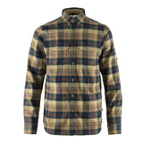 Fjällräven Men's Singi Heavy Flannel Shirt Dark Sand/Dark Navy / Small-Dark Sand/Dark Navy / Medium-Dark Sand/Dark Navy / Large-Dark Sand/Dark Navy / X-Large #- 53 Degrees North 