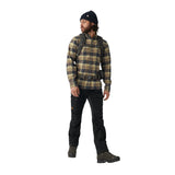 Fjällräven Men's Singi Heavy Flannel Shirt Dark Sand/Dark Navy / Small-Dark Sand/Dark Navy / Medium-Dark Sand/Dark Navy / Large-Dark Sand/Dark Navy / X-Large #- 53 Degrees North 