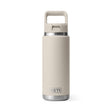 YETI Rambler 26 oz (769 ml) Bottle with Straw Cap in Cape Taupe