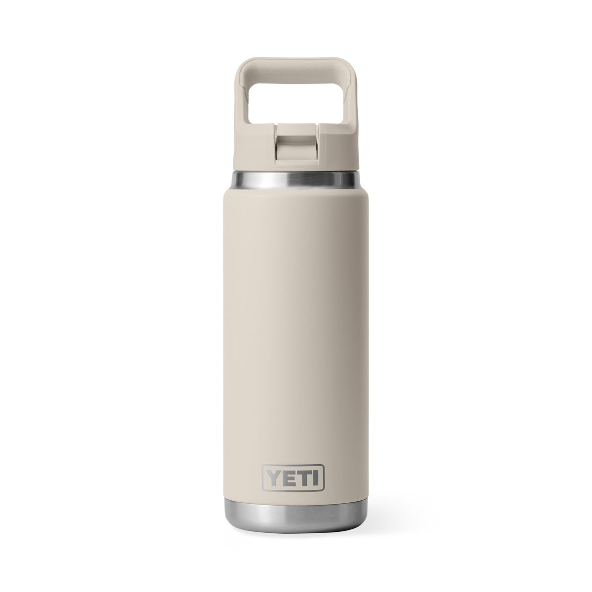 YETI Rambler 26 oz (769 ml) Bottle with Straw Cap in Cape Taupe
