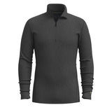 Smartwool Men's Classic Thermal Merino Base Layer 1/4 Zip Shirt Charcoal Foggy Pines / Small-Charcoal Foggy Pines / Medium-Charcoal Foggy Pines / Large-Charcoal Foggy Pines / X-Large-Charcoal Heather / Small #- 53 Degrees North 