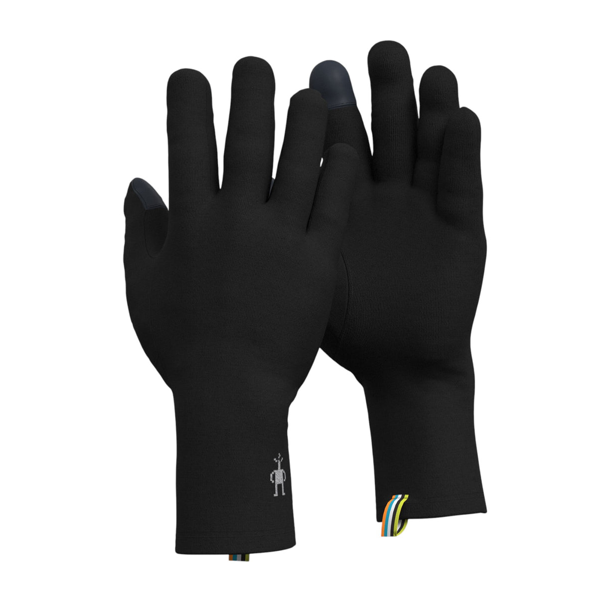 Smartwool Thermal Merino Gloves Black / X-Small-Black / Small-Black / Medium-Black / Large-Black / X-Large #- 53 Degrees North 