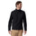Spyder Men's Bandit Half Zip Jacket Black, on model, front - 53 Degrees North