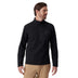 Spyder Men's Bandit Half Zip Jacket Black, on model, front - 53 Degrees North
