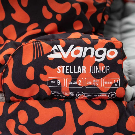 Vango Stellar Junior Sleeping Bag Dragons Fire #- 53 Degrees North 