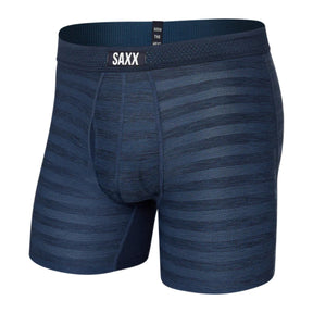 SAXX Men's Droptemp Cooling Mesh Boxer Briefs Black Heather / Small-Black Heather / Medium-Black Heather / Large-Black Heather / X-Large-Dark Denim Heather / Small #- 53 Degrees North 