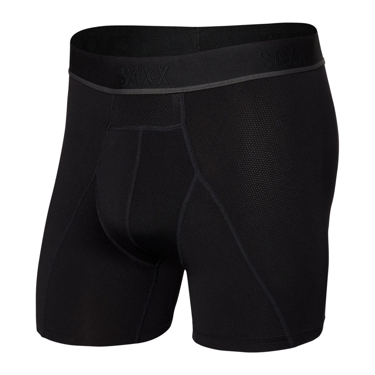 SAXX Men's Kinetic HD Boxer Briefs Blackout / Small-Blackout / Medium-Blackout / Large-Blackout / X-Large #- 53 Degrees North 