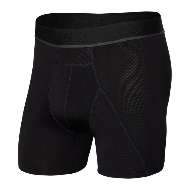 SAXX Men's Kinetic HD Boxer Briefs Blackout / Small-Blackout / Medium-Blackout / Large-Blackout / X-Large #- 53 Degrees North 