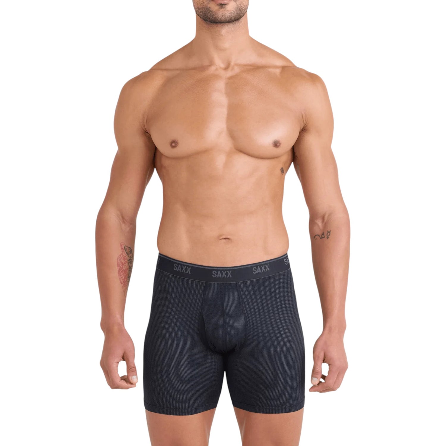 SAXX Men's Quest Quickdry Mesh Briefs Black / Small-Black / Medium-Black / Large-Black / X-Large-Prism Peaks/Multi / Small #- 53 Degrees North 