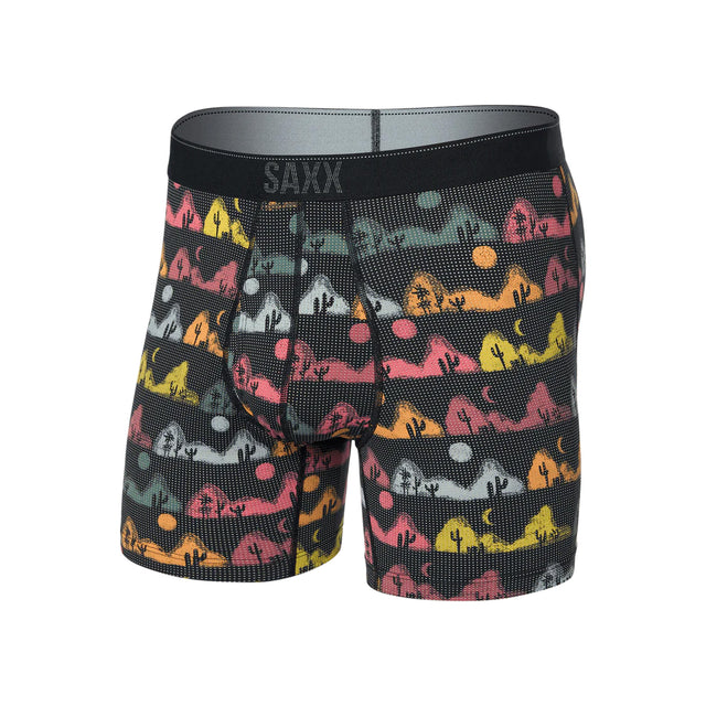 SAXX Men's Quest Boxer Biefs Mesa Nightfall/Black / Small-Mesa Nightfall/Black / Medium-Mesa Nightfall/Black / Large-Mesa Nightfall/Black / X-Large-Oartiz/Black / Small #- 53 Degrees North 