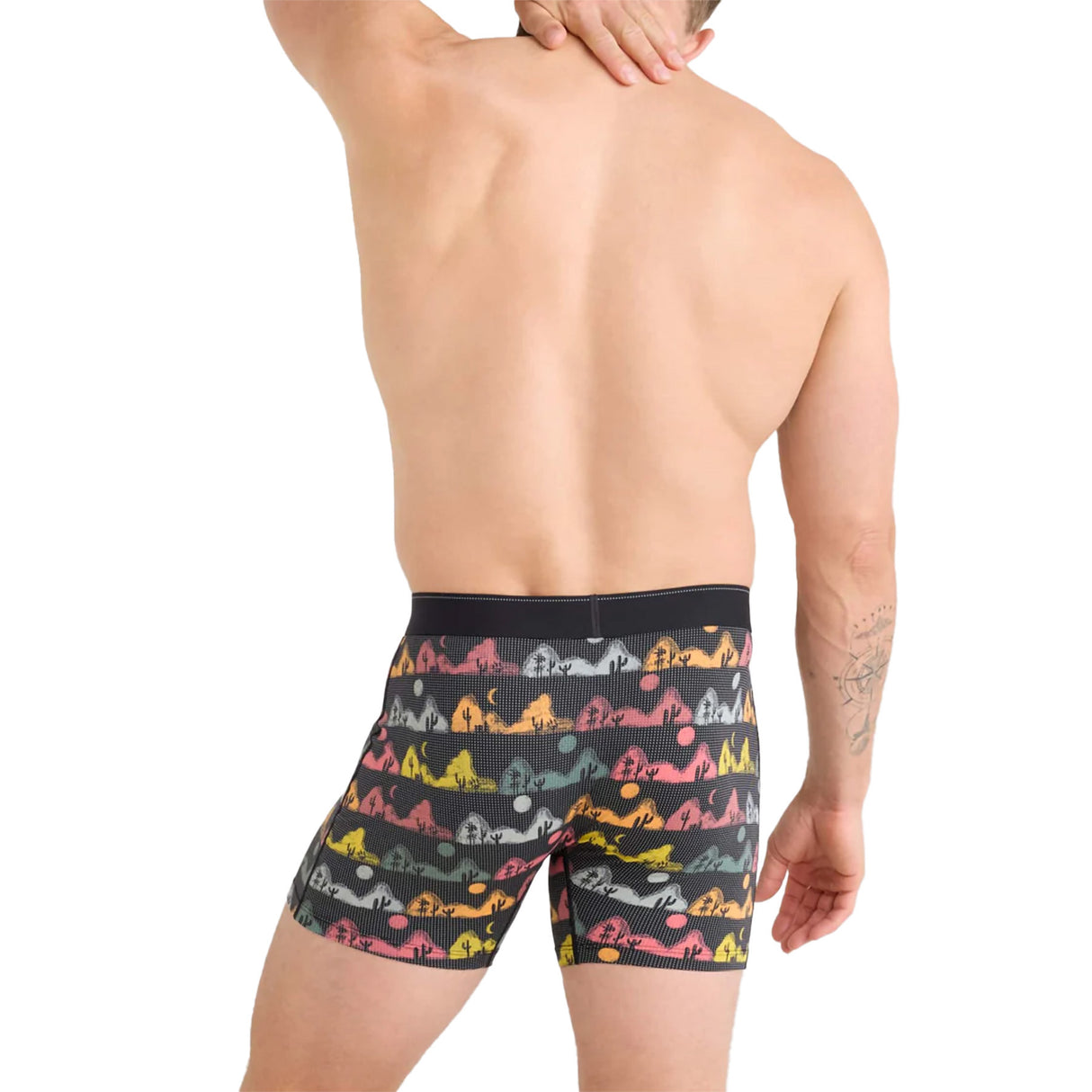 SAXX Men's Quest Boxer Biefs Mesa Nightfall/Black / Small-Mesa Nightfall/Black / Medium-Mesa Nightfall/Black / Large-Mesa Nightfall/Black / X-Large-Oartiz/Black / Small #- 53 Degrees North 