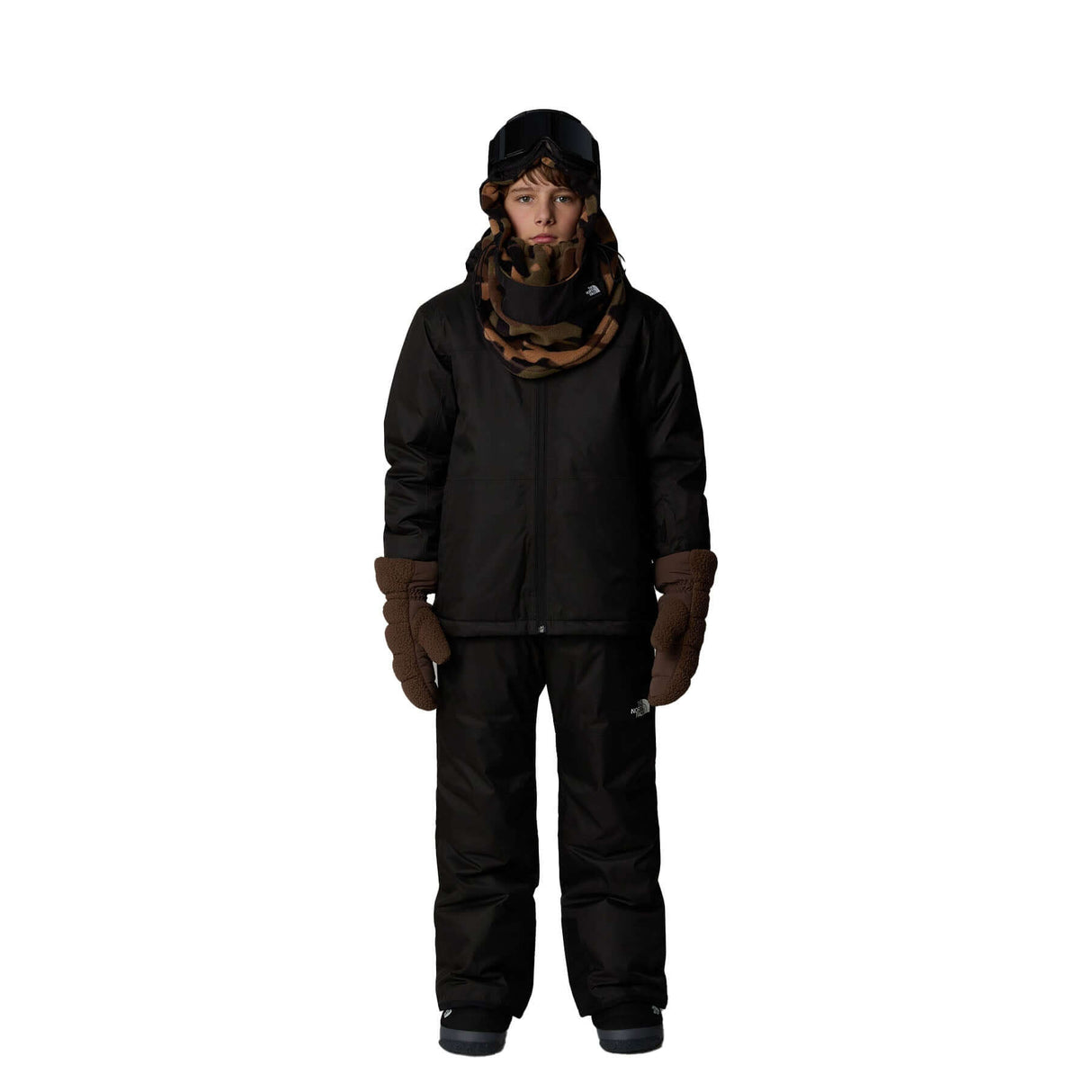 The North Face Boys' Freedom Insulated Ski Jacket TNF Black / Age 5-6-TNF Black / Age 7-8-TNF Black / Age 9-10-TNF Black / Age 11-12-TNF Black / Age 13-14 #- 53 Degrees North 