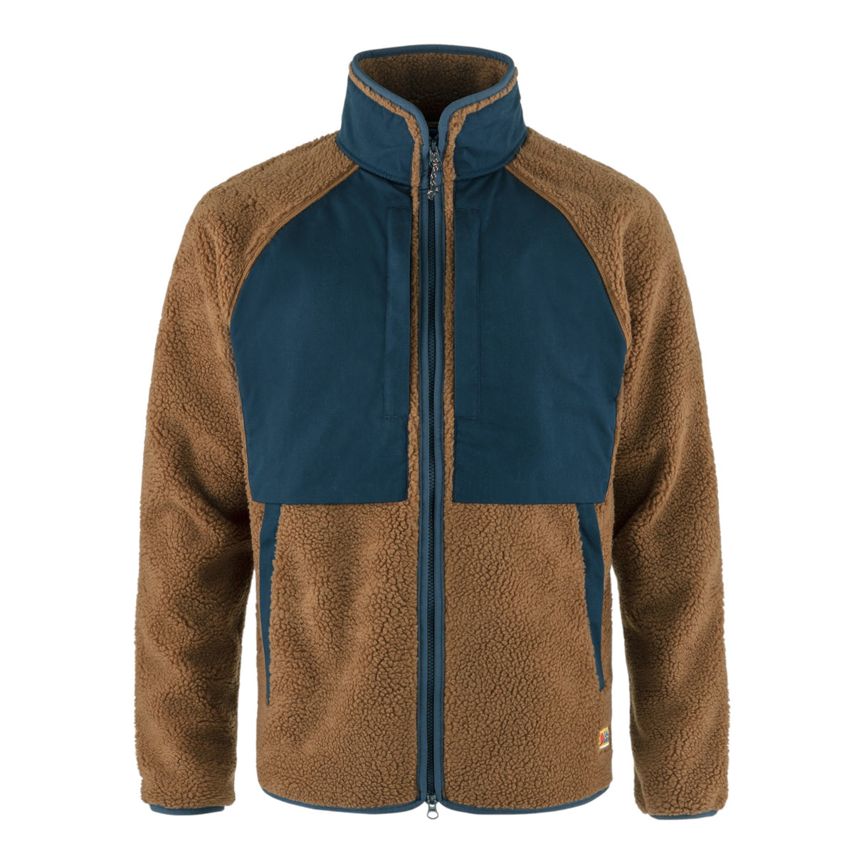 Fjällräven Men's Verdag Pile Jacket Chestnut/Navy / Small-Chestnut/Navy / Medium-Chestnut/Navy / Large-Chestnut/Navy / X-Large #- 53 Degrees North 