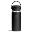 Hydro Flask 16 oz (473 ml) Travel Mug Flip Sip Cap in Black