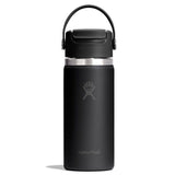 Hydro Flask 16 oz (473 ml) Travel Mug Flip Sip Cap in Black