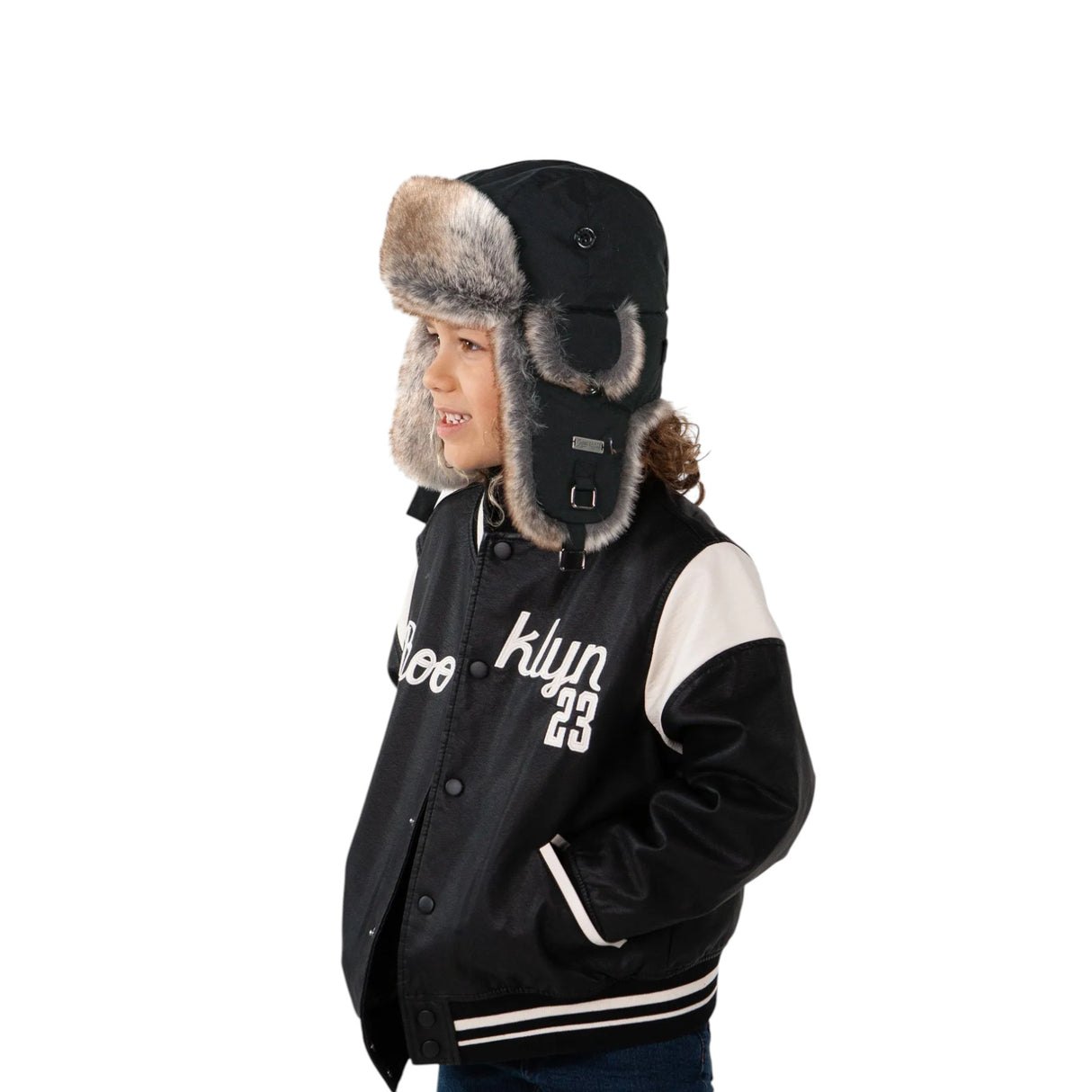 Barts Kids' Kamikaze Bomber Hat Black / 53cm-Pink / 53cm #- 53 Degrees North 