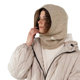 Barts Karesa Hood Black-Light Brown #- 53 Degrees North 