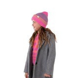 Barts Girls' Sirque Beanie Hot Pink / 53cm-55cm-Orchid / 53cm-55cm #- 53 Degrees North 