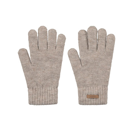 Barts Witzia Gloves Heather Grey-Light Brown-Hot Pink #- 53 Degrees North 