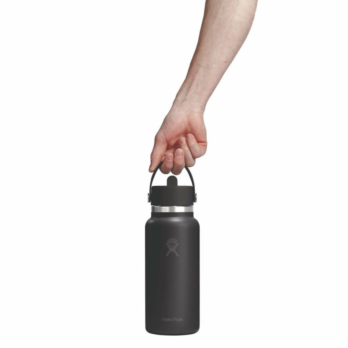 32 oz (946 ml) Wide Mouth with Flex Straw Cap Insulated Bottle
