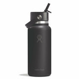 32 oz (946 ml) Wide Mouth with Flex Straw Cap Insulated Bottle