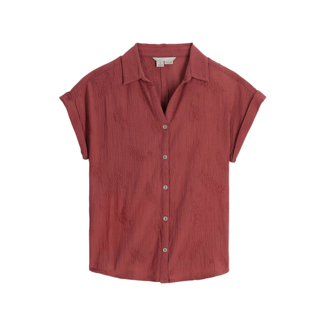Royal Robbins Women's Oasis Shirt Wild Rhubarb / X-Small-Wild Rhubarb / Small-Wild Rhubarb / Medium-Wild Rhubarb / Large-Wild Rhubarb / X-Large #- 53 Degrees North 