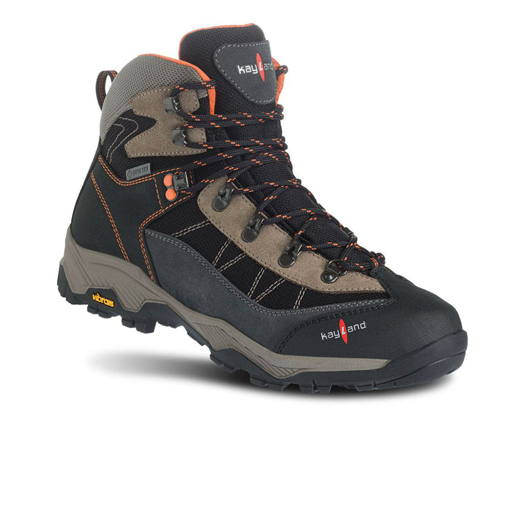 Kayland Men's Taiga GORE-TEX Hiking Boots #color_black-orange