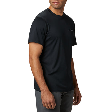 Columbia Men's Zero Rules Technical T-Shirt Black / Small-Black / Medium-Black / Large-Black / X-Large-Black / XX-Large #- 53 Degrees North 