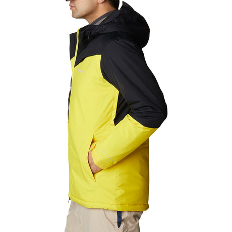 Columbia Men's Iceberg Point Waterproof Ski Jacket Compass Blue/Collegiate Navy / Small-Compass Blue/Collegiate Navy / Medium-Compass Blue/Collegiate Navy / Large-Compass Blue/Collegiate Navy / X-Large-Compass Blue/Collegiate Navy / XX-Large #- 53 Degrees North 