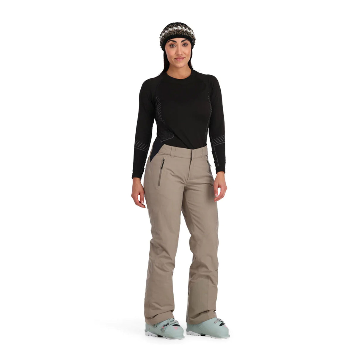 Spyder Women's Winner Ski Pants Cashmere / 10-Cashmere / 10/12-Cashmere / 12-Black / 8-Black / 10 #- 53 Degrees North 