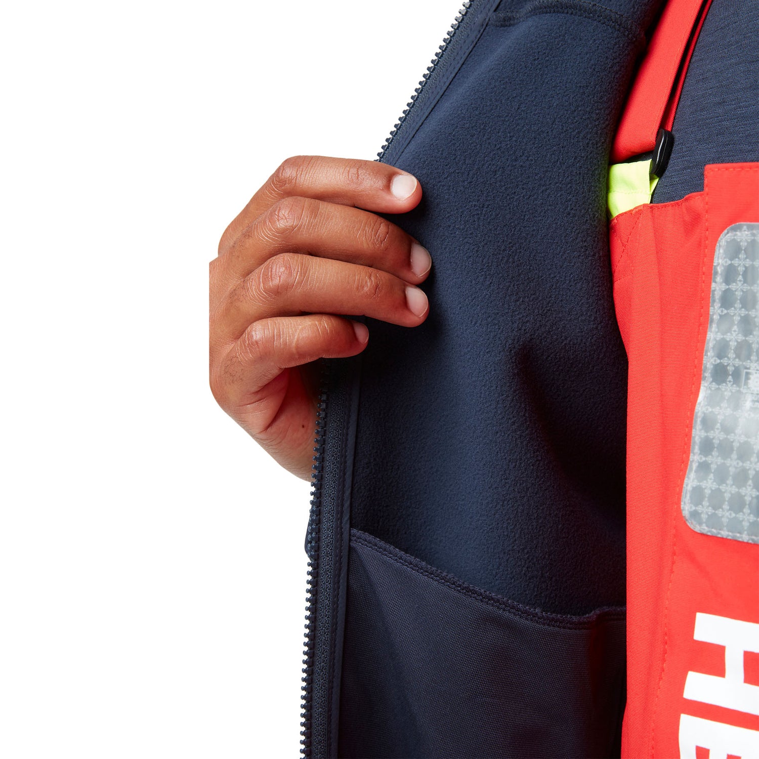 Helly Hansen Men's Crew Fleece Jacket Navy / Small-Navy / Medium-Navy / Large-Navy / X-Large-Navy / XX-Large #- 53 Degrees North 