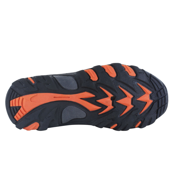 Hi-Tec Kids' Blackout Mid Junior Waterproof Boots #color_navy-orange