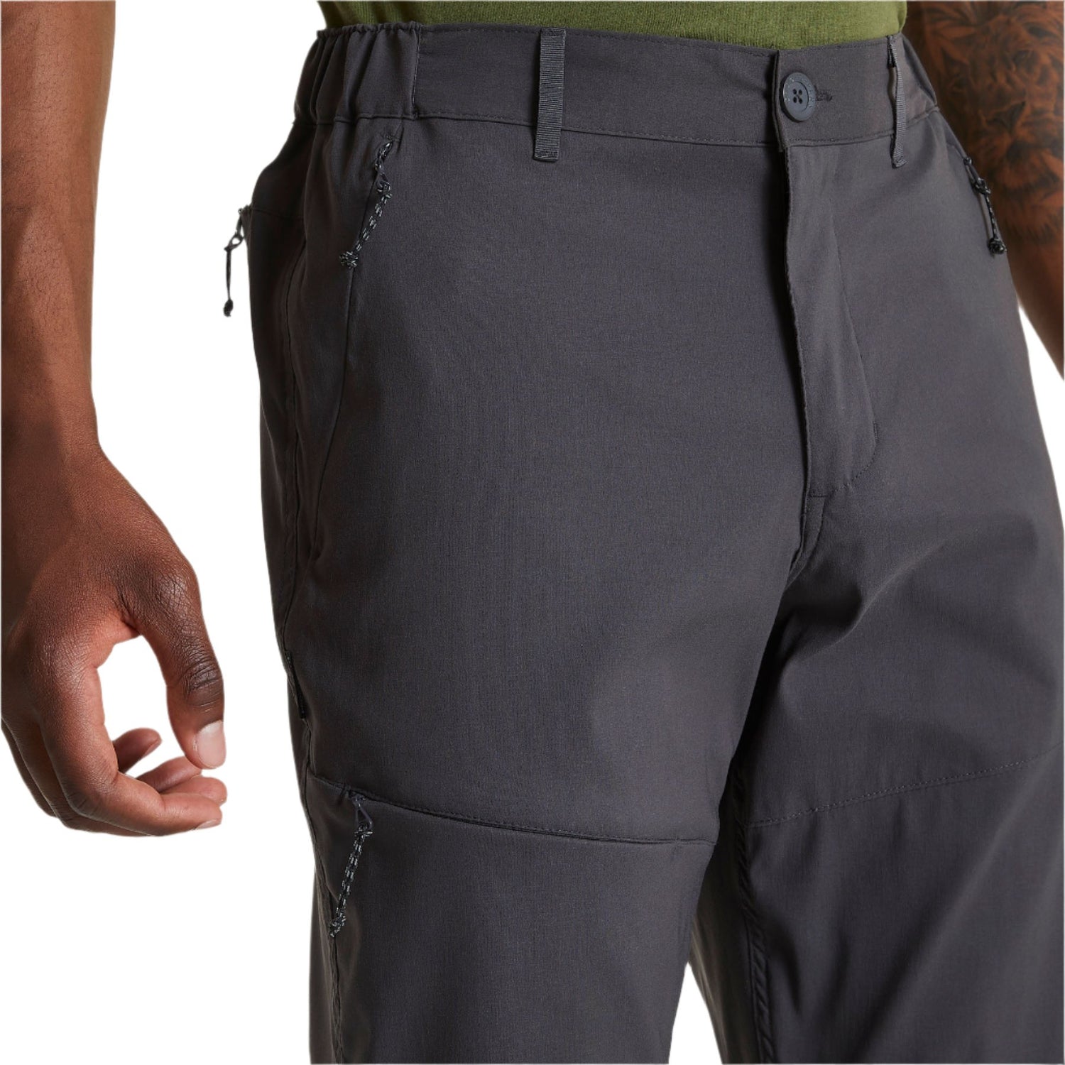 Craghoppers Men's Kiwi Pro II Convertible Trousers Dark Lead / Small / Regular-Dark Lead / Small / Short-Dark Lead / Medium / Regular-Dark Lead / Medium / Short-Dark Lead / Large / Regular #- 53 Degrees North 