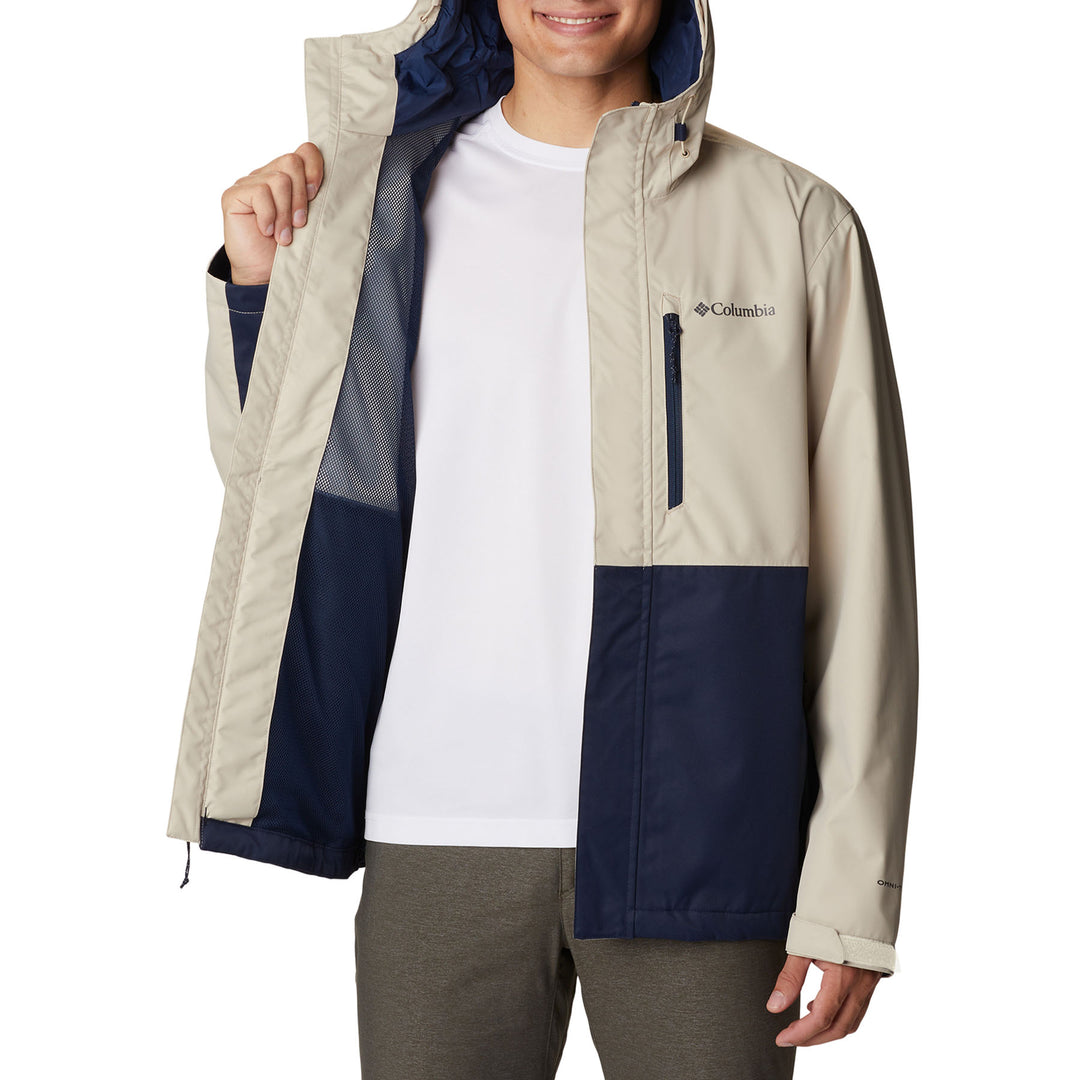 Columbia Mens Hikebound Jacket #color_ancient-fossil-collegiate-navy