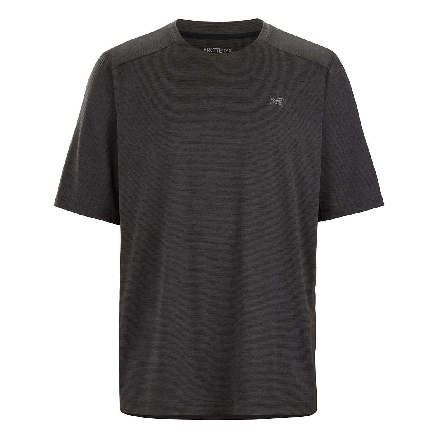Arc'teryx Men's Cormac Crew Short Sleeve T-Shirt Black Heather / Small-Black Heather / Medium-Black Heather / Large-Black Heather / X-Large #- 53 Degrees North 