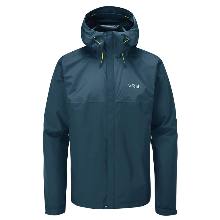 Rab Men's Downpour Eco Waterproof Jacket #color_orion-blue