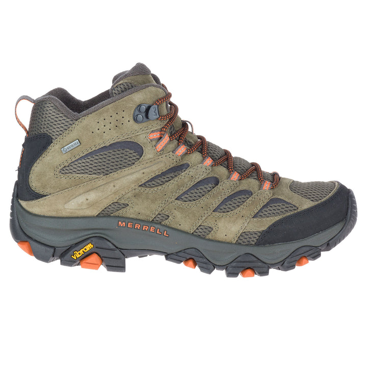 Merrell Men's Moab 3 Mid GORE-TEX Hiking Boots #color_olive