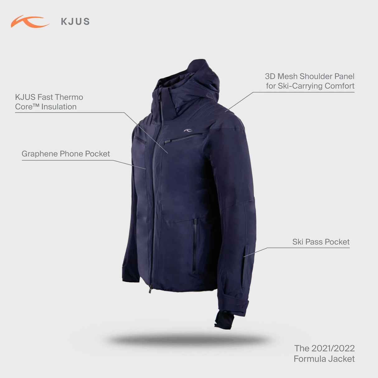 KJUS Men's Formula Jacket | 53 Degrees North