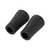 Trekmates Rubber Tip Ferrules - Pair Black #- 53 Degrees North 
