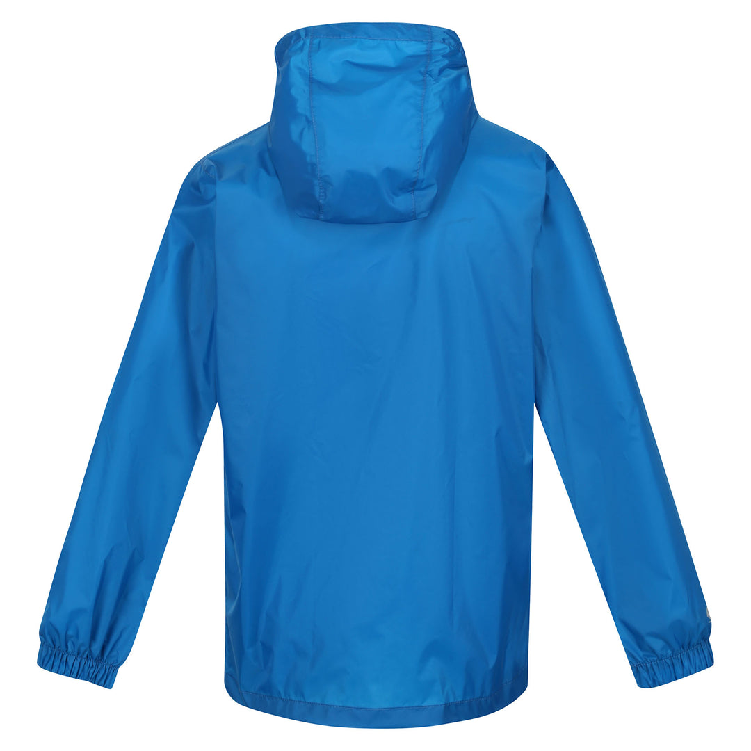 Regatta Kids' Pack It Waterproof Packaway Jacket #color_imperial-blue