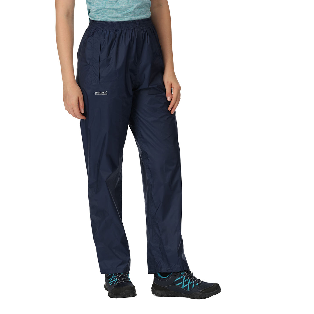 Regatta Women's Pack-It Overtrousers #color_midnight