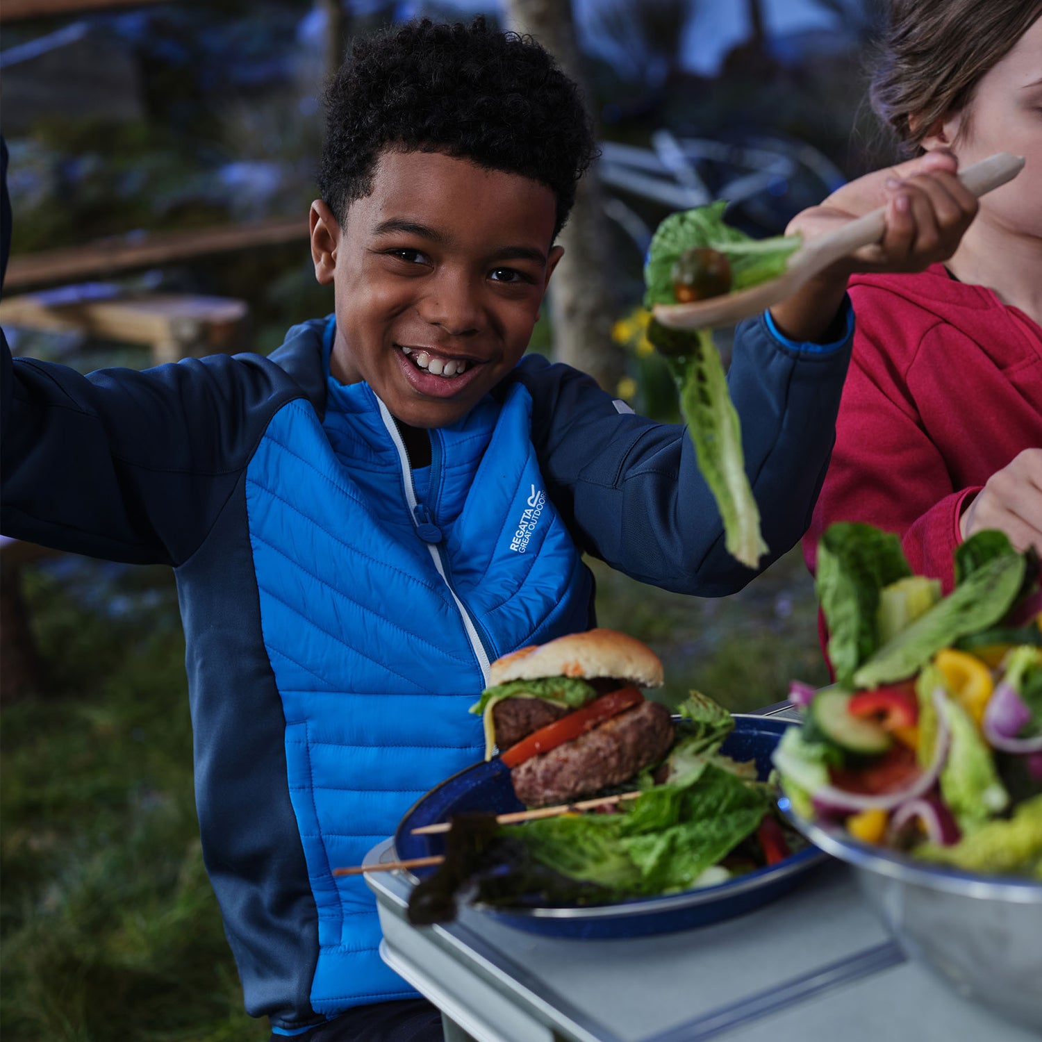 Regatta Kids Kids' Kielder Hybrid VI Jacket Seal Grey/Black / Age 3-4-Seal Grey/Black / Age 5-6-Seal Grey/Black / Age 7-8-Seal Grey/Black / Age 9-10-Seal Grey/Black / Age 11-12 #- 53 Degrees North 