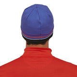 Patagonia Beanie Hat Black-Classic Fitz Roy/Andes Blue-Logo Belwe/Black #- 53 Degrees North 