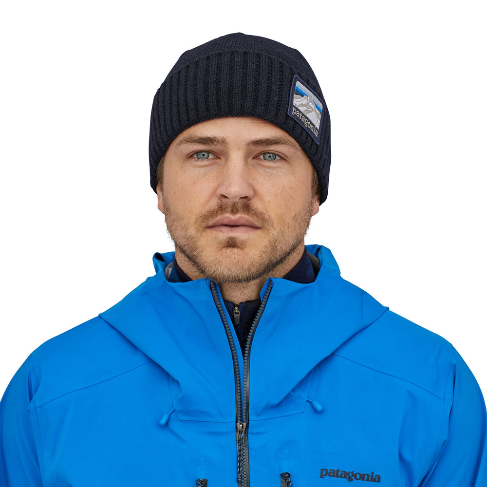 Patagonia Brodeo Beanie #color_line-logo-ridge-classic-navy