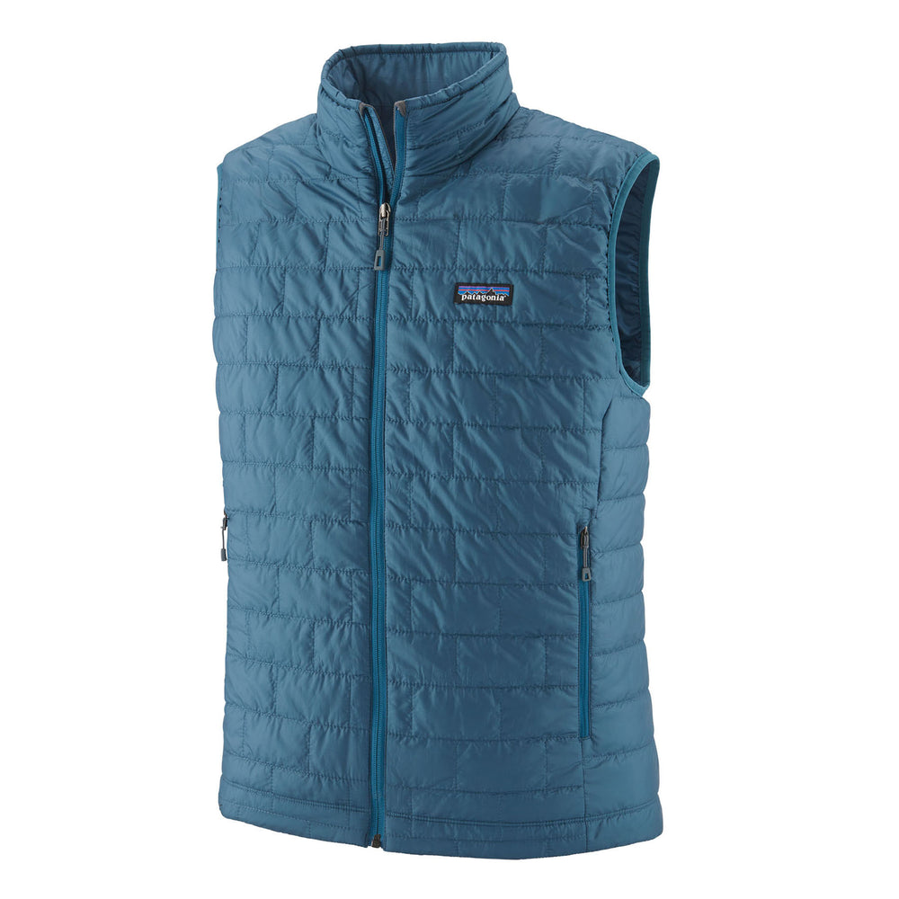 Patagonia Men's Nano Puff Vest #color_wavy-blue
