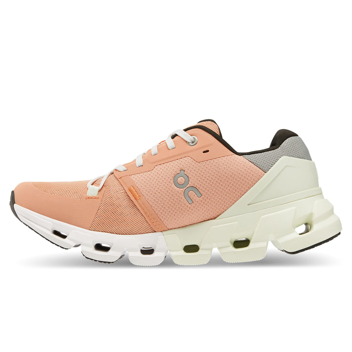 On Running Women's Cloudflyer 4 Road Running Shoes #color_peach-aloe