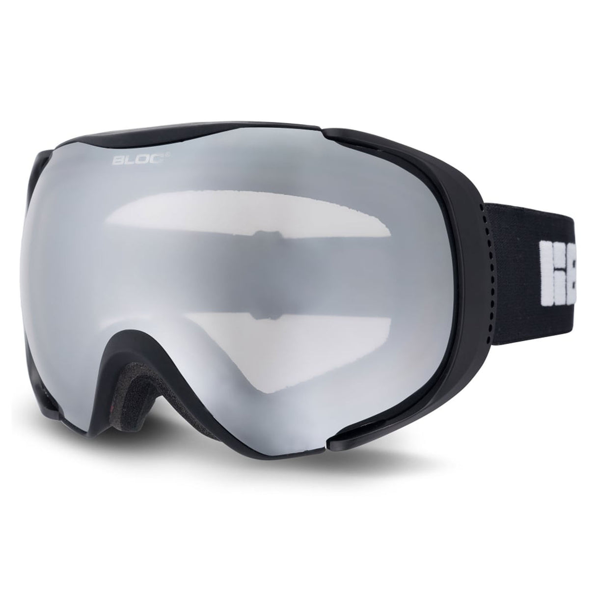 Bloc Mask Photochromic Ski Goggles Matte Black #- 53 Degrees North 