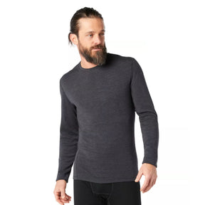 Smartwool Men's Classic Thermal Merino Baselayer Crew Shirt Charcoal Heather / Small-Charcoal Heather / Medium-Charcoal Heather / Large-Charcoal Heather / X-Large-Charcoal Heather / XX-Large #- 53 Degrees North 